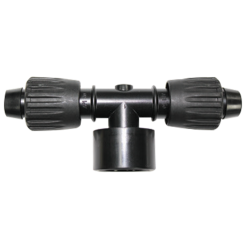 Power-Loc Tee W 34 Socket 1 Spigot