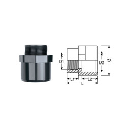 Reducing Female Threaded Adaptor