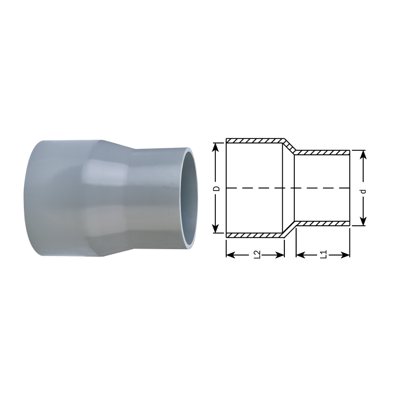 PVC Reducer- Single Stage-Concentric