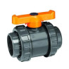 Union Ball Valves for Main & Submain CODE- 2.5" Double Union Ball Valve- PVC