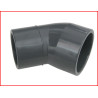 PVC REDUCING ELBOW 45 PN 10 CODE-PRE4505040