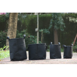 PLANTERIA ECO GEOFABRIC GROW BAGS 8x8